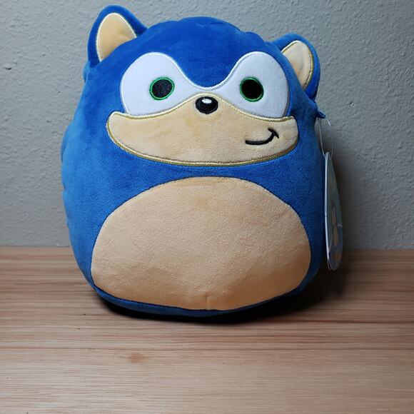 Squishmallows Sonic The Hedge Blue Plushie 7" Plush Toy Stuffie Stuffed Animal - Picture 1 of 7
